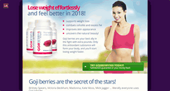 Desktop Screenshot of gojiberry500.com